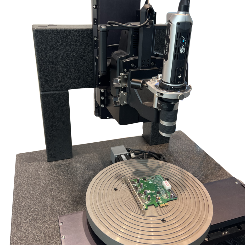 VHX-7020 Lens on LF-D-300